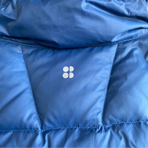 Sweaty Betty Pathfinder Lightweight Packable Down Filled Vest Blue Size M - Picture 10 of 11